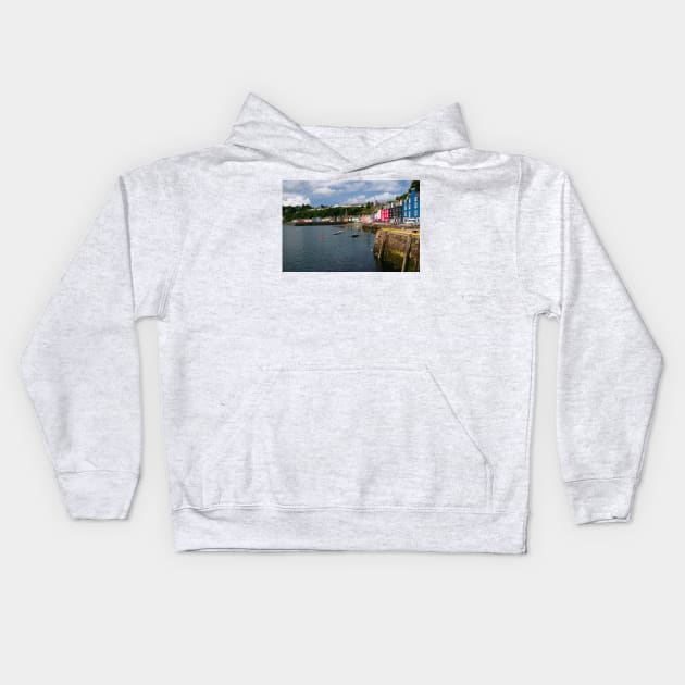 Tobermory, Isle of Mull Kids Hoodie by StephenJSmith